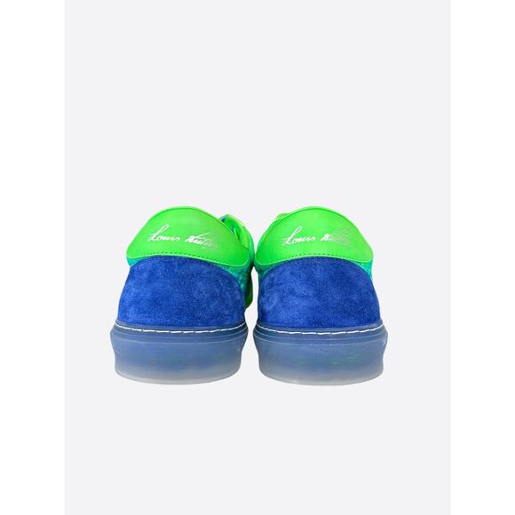 Louis Vuitton Green Illusion Monogram Ollie Sneakers - Picture 5 of 8